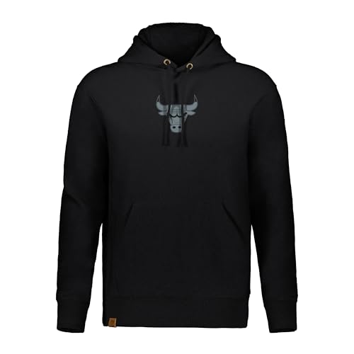 Holloway NBA Chicago Bulls Classic Hoodie Comfortable Pullover with Team Logo | Perfect for Game Day and Casual