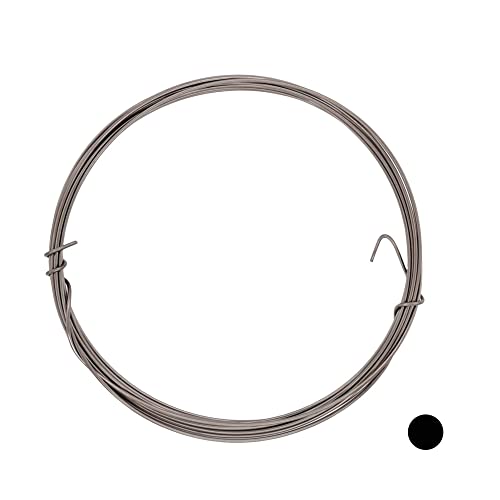 20 Gauge Niobium Wire Round Soft Gray 10 Feet Hypoallergenic Nickel & Lead-Free by CRAFT WIRE