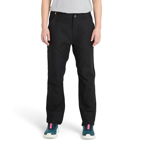 Timberland PRO Men's Gritman Flex Athletic Fit Double Front Utility Work Pant, Black, 34W/30L