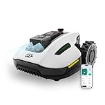 Mammotion YUKA mini 500H Robotic Lawn Mower for 0.12 Acre,Ultrasense AI Vision+ RTK Positioning, Auto Mapping, App Control,50% Slope, Adjustable Cutting Height 2''~3.5'', 15 Mowing Zones Management