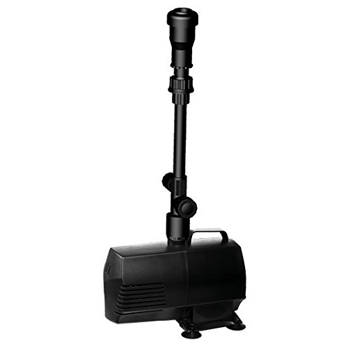 Hidom Pond Fountain Water Pump Waterfall Garden Filter Pump 1200-5000l/h (5000 Litres Per Hour)