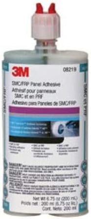 3m 3MA-8219 Automix Smc/fiberglass Panel Adhesive 08219, 200 Ml Cartridge, 6/cs