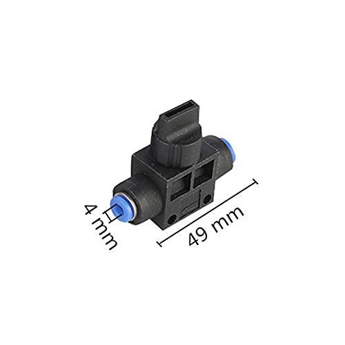 Válvula de pulverización de agua de 10 mm y conector de límite de flujo 3
