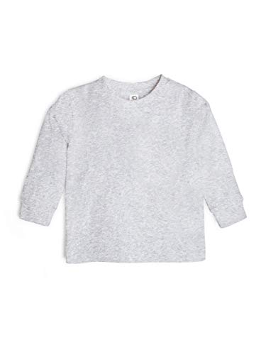 Colored Organics Infant, Toddler, and Kids Organic Cotton Long Sleeve Crew Neck Tee Shirt