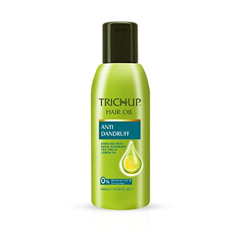 Huile anti-pelliculaire Tricchup Green Velly au neem et tea tree pour cuir chevelu sec 100ml