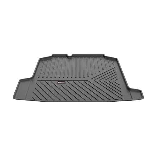 Image of GFX TPV Universal Car Trunk Mat Black | Premium Non-Slip Trunk Mats Compatible with Skoda Slavia (2022 -Onwards)| Anti-Tear, All-Weather, Waterproof & Durable Car Mat for Long-Lasting Protection