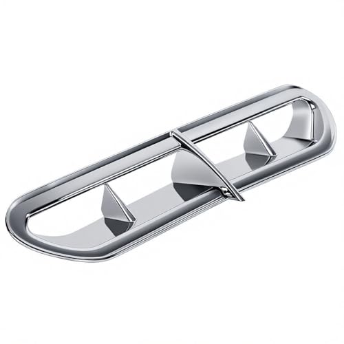 Image of Chrome Outer Fairing Vent Accent For Harley HD Electra Street Glide 2014-2022 2023 2024