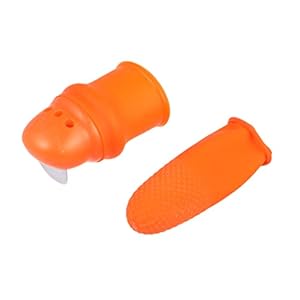 Outanaya 1 St Oogst Planten Mes Tuinieren Tuin Siliconen Duimscheider Separator Vinger Oogstgereedschap Multitools Cadeaus Voor De Tuinman Planten Trim Mes Tuin Afscheider Beloning Bonen