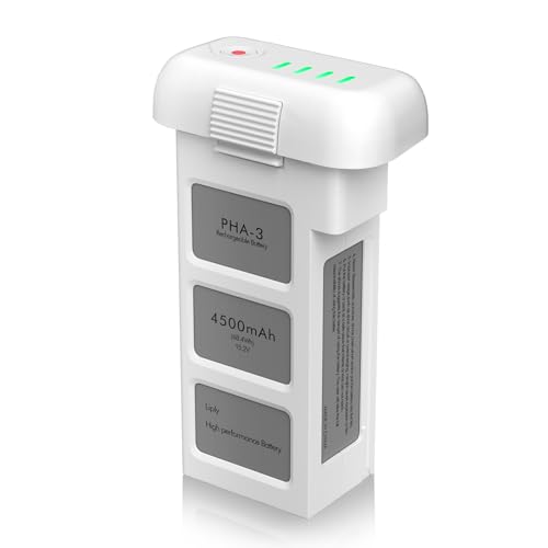 anegine Phantom 3 Battery, 4500mAh 15.2V Intelligent Flight Battery for DJI Phantom 3 Pro, Standard, Advanced, SE Drone