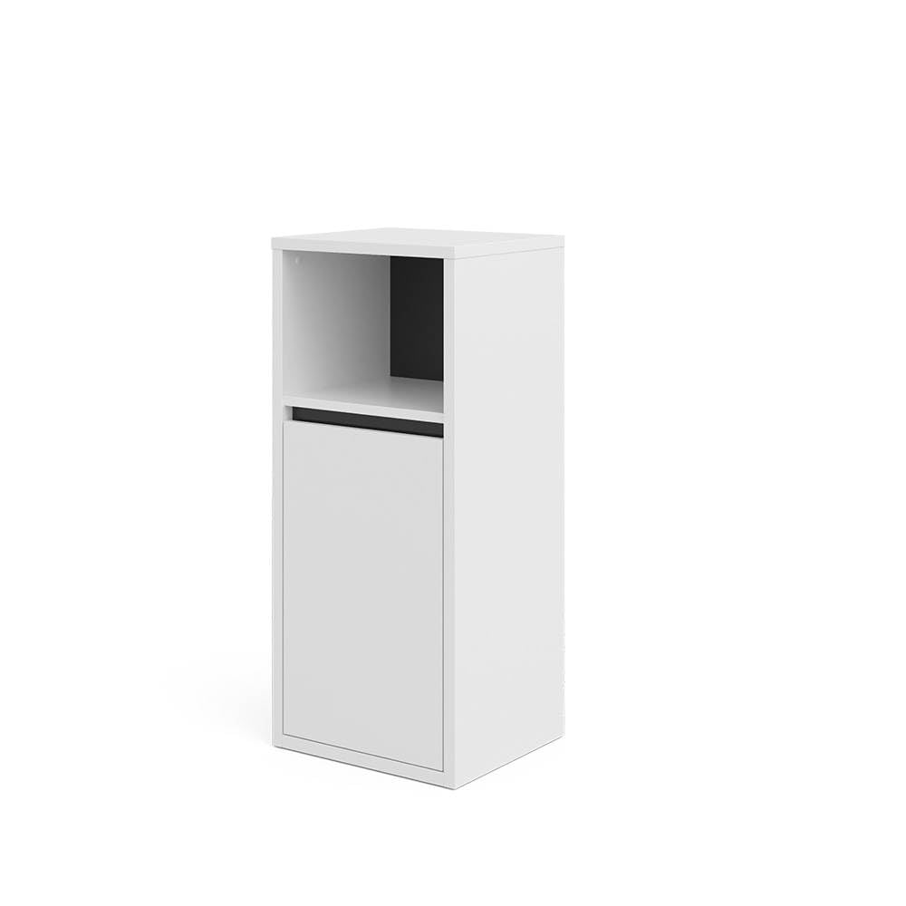 Vicco Meuble Salle de Bain Viola, Blanc, 38x80cm
