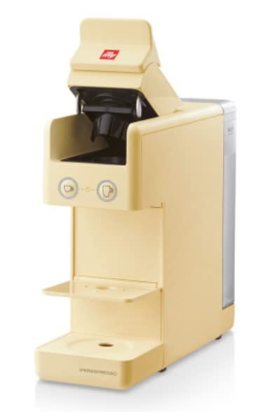 illy Iperespresso Y3.3 Kaffeemaschine für Kapseln, hellgelb