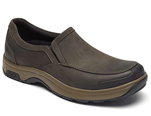 Dunham Battery Park Slip-On Brown Nubuck 8 6E