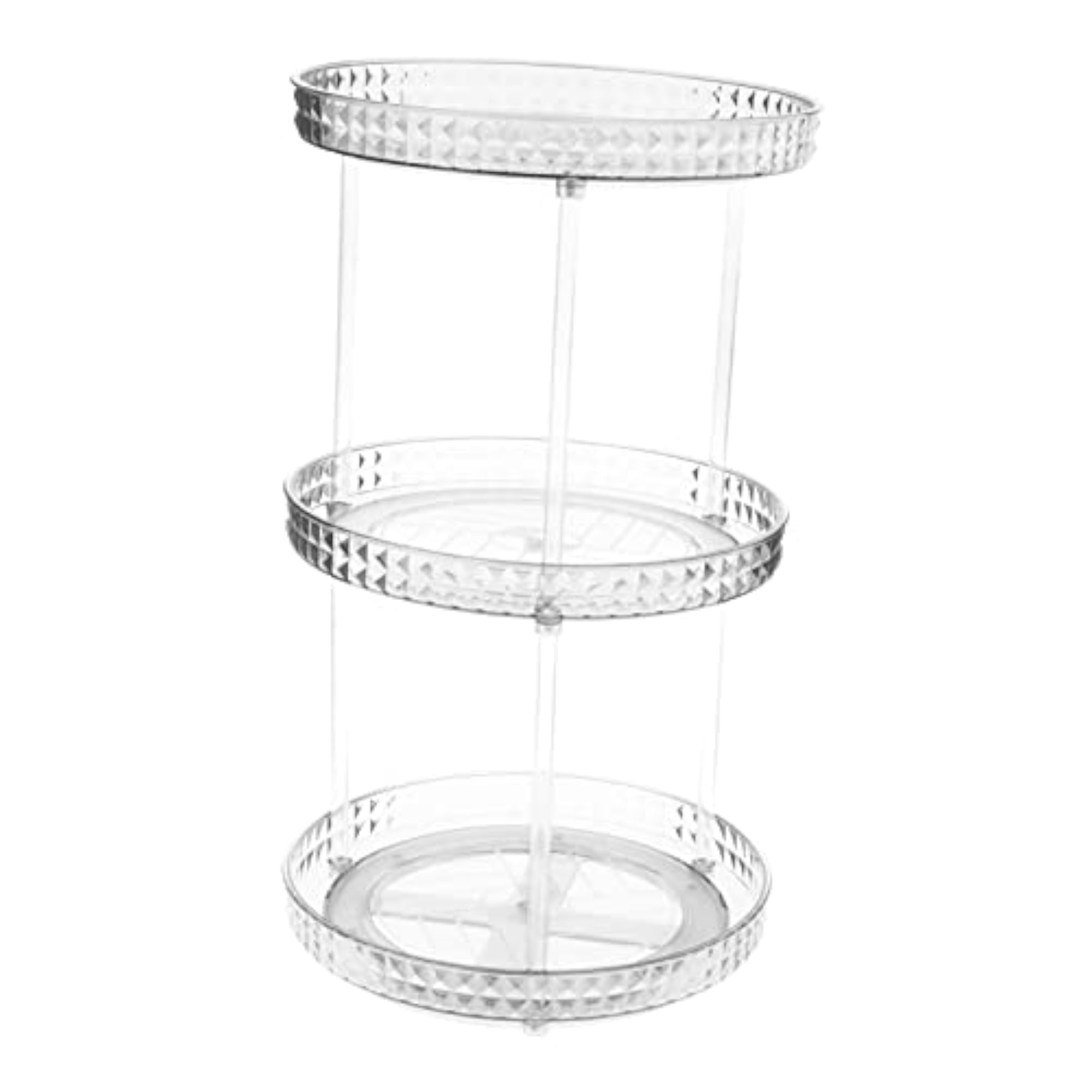 Waterproof Lipstick Display Case for Bedroom Kitchen Countertop, 3 Layers