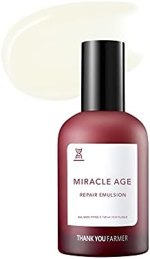 Amazon Com Thankyou Farmer Miracle Age Repair Emulsion 4 57 Fl Oz 130ml Beauty Personal Care Amazon Com Thankyou Farmer Miracle Age Repair Emulsion 4 57 Fl Oz 130ml Beauty Personal Care