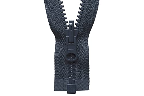 YKK Cerniera Reversibile, No. 578 Grigio Scuro, 66 cm Length