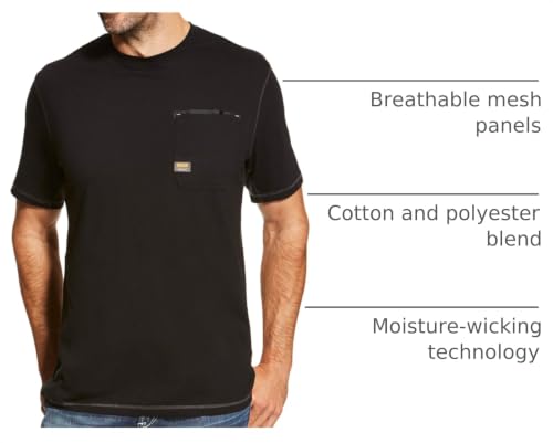 Image of Ariat Men's Rebar Short Sleeve Crew