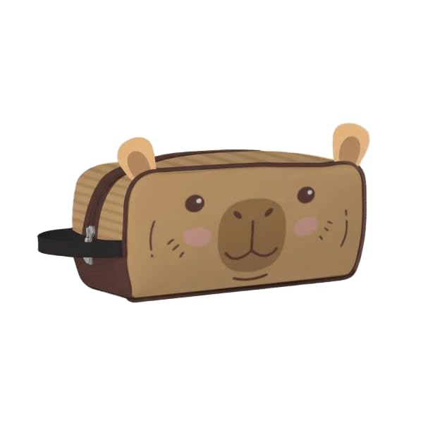 Estojo Escolar AC BAG Mini Puppy – 24x10x8 cm – Variações de Personagem (Capivara)