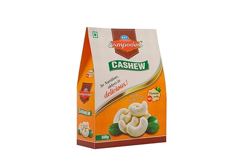 Image of NFP Sampoorna Cashew Nuts (Size-W400) (1 kg), Creamy and Crunchy Natural Fresh Cashew Nuts for Healthy Diet and Delicious Taste