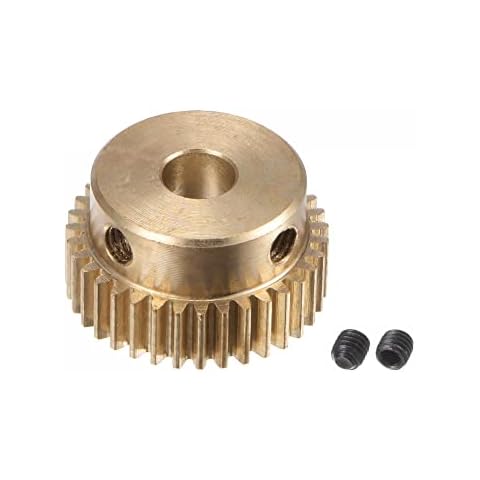 sourcing map Piñón Engranaje Juego, Modelo 0.5, 35T Cover