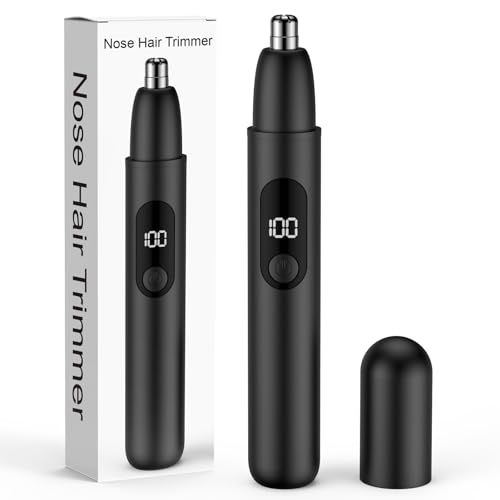 Nasenhaartrimmer, wiederaufladbare kabellose Ohr Augenbrauen...