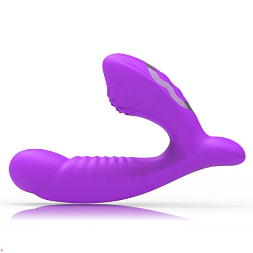 Clitoral G Spot Vibrator for Double Stimulation, Sex Stimulator f...