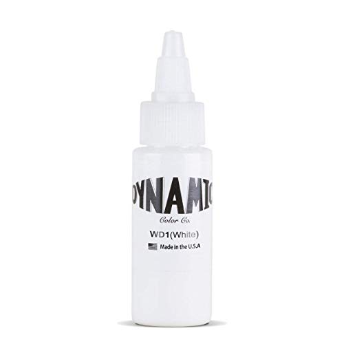 Dynamic Tattoo Ink Color White 1oz