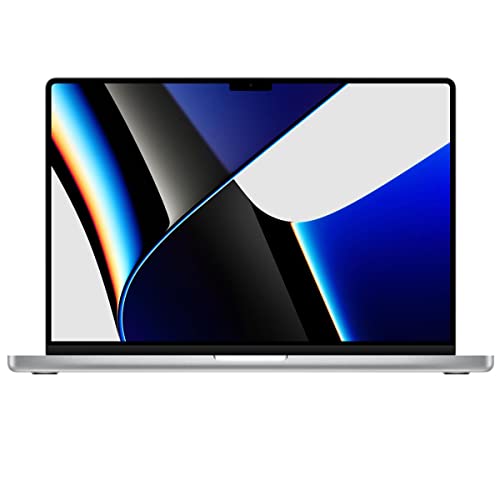 Apple MacBook Pro 16' with Liquid Retina XDR Display, M1 Pro Chip with 10-Core CPU and 16-Core GPU, 32GB Memory, 512GB SSD, Silver, Late 2021