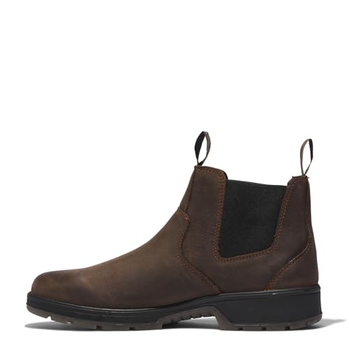 Timberland PRO Men's Nashoba Soft Toe Industrial Casual Work Boot, Stout Brown-2024 NEW, 12M4