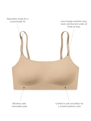 Image of True & Co True Everybody Women's Adjustable Strap Scoop Neck Bra