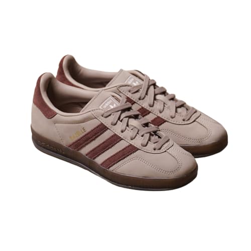 [ アディダス オリジナルス originals GAZELLE INDOOR スニーカー レディース ガゼル インドア ローカット レースアップ シューズ 靴 JQ8386 JQ8387 23.0cm / トレースカーキ(JQ8387)