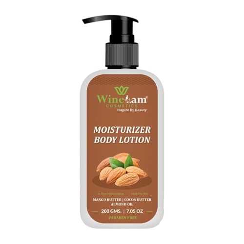 Image of Moisturizer Body Lotion - Deep Hydration with Mango Butter, Cocoa Butter & Almond Oil - Paraben-Free, 24-Hour Moisture, Heals Dry Skin (1)
