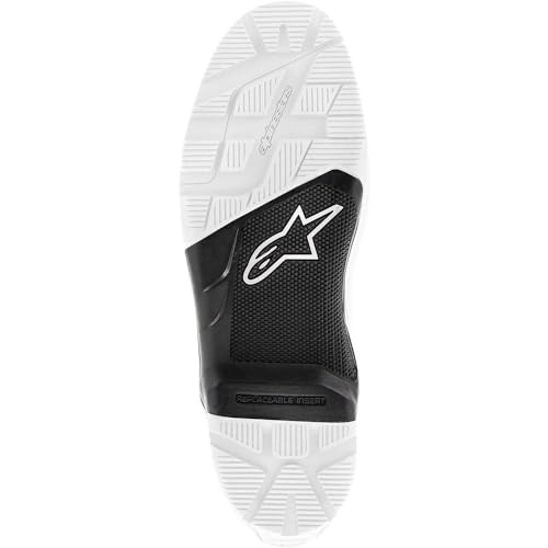 Black / white Alpinestars Tech 7/tech 3 Enduro Dual Compound Sole EU 43
