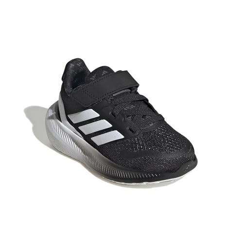 Image of adidas Baby Marvel Run Falcon 5 Elastic Lace & Strap Shoe