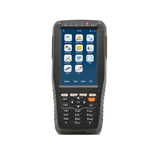 TM 600 ADSL/VDSL VDSL2 Tester Compatible con función telefónica localizador Visual de Fallos con Pantalla Digital Alta sensibilidad, bajo Error