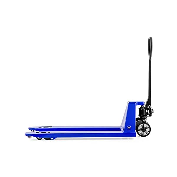 Pallit Hubwagen FIVE-R | 2500 kg Tragkraft | 1150 mm Gabellänge | Gummi Rollen | Palettenwagen Gabelhubwagen… – Bild 8