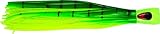C & H Custom Lures Alien Lure, Dolphin Vinyl Skirt, Concave Head, Hologram Eye, 7.5 in (19.0 cm)