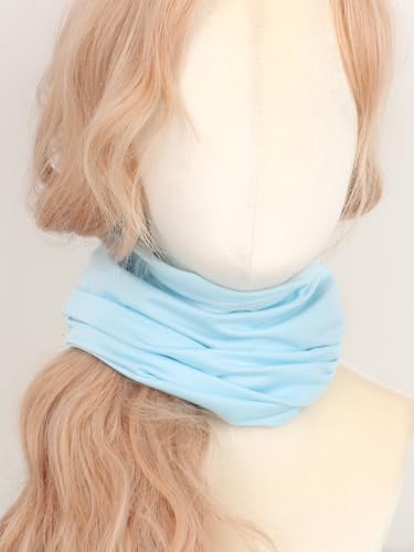 4 Pcs Neck Gaiter, Face Cover Scarf - Breathable Sun & Wind-proof - Neck Gaiter, Sun Cooling Scarf for Skiing, Fishing, Hiking, Cycling (Multicolor)4