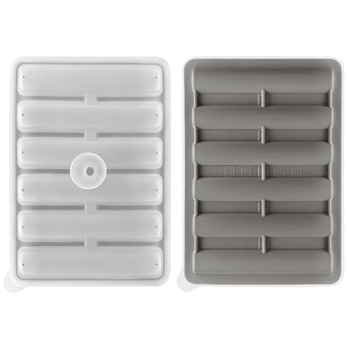Molde para cubitos de hielo de silicona grado alimenticio 2 piezas miniatura 5