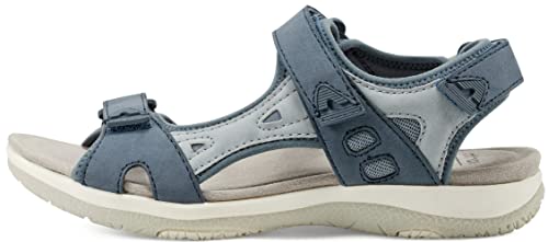 Earth Origins Women’s Skylar Sandal I Slip Resistant, Suede Sandals for Everyday2