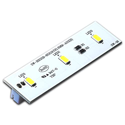 HUAYUWA Replacement LED Light Strip Lighting Bar for Electrolux Refrigerator ZBE2350HCA SW-BX02B Repair Part
