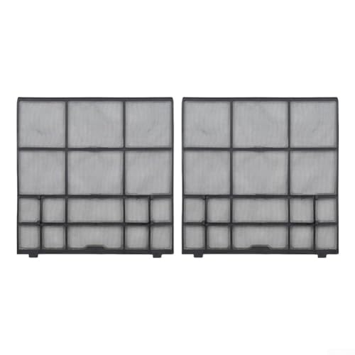 babominimer Filtro de aire acondicionado interior accesorio de pantalla para unidades montadas en la pared, malla de plástico antipolvo para calefacción central de refrigeración del sistema dividido