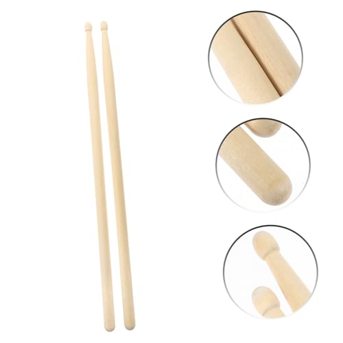 Baquetas de madera maple para batería 41 cm 15 mm diámetro miniatura 3