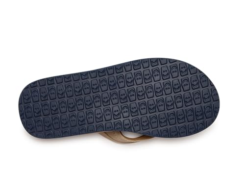 Image of Sanuk Mens Ziggy ST | Flip Flops for Men | Mens Sandals | Beach Sandals | Water Friendly & Lightweight | Comfort Footbed