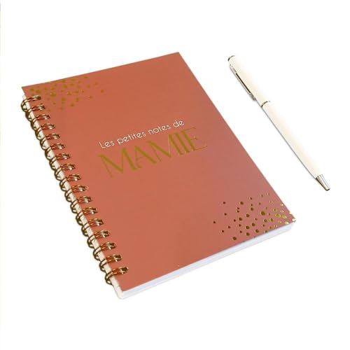STC Coffret carnet et stylo bille modèle Les petites notes de Mamie