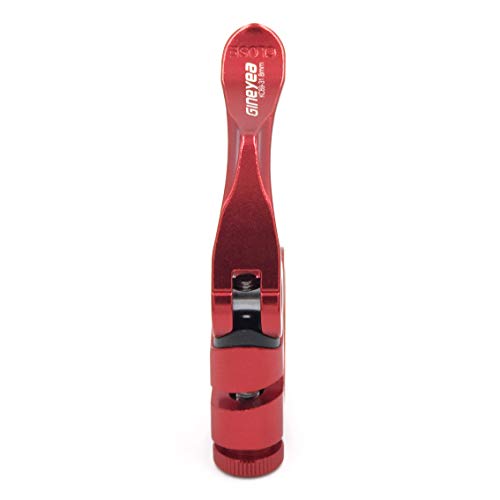 DEERU Aluminum Quick-Release Seat Post Clamp 31.8mm Bike Seat Clamp MTB Bike Road Bike Casual Bike Seatpost Clamp - Red