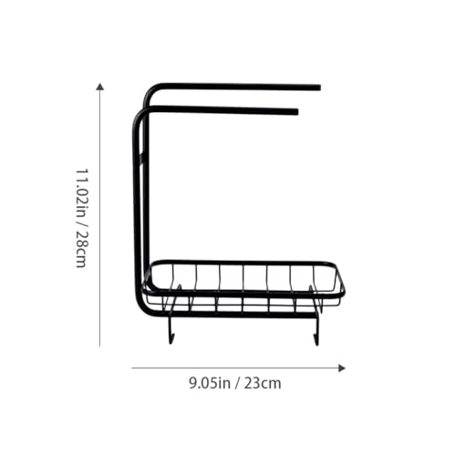 Étagère de rangement pour torchons cuisine compacte et support évier - 3