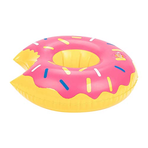 Naiyafly 3 pcs Gonflable Porte-Boissons Donut Gonflable Piscine Porte-Gobelets Piscine Radeaux Gonflable Flottant D'été Beach Party Enfants Téléphone Porte-Gobelets Eau Fun Jouet Cover