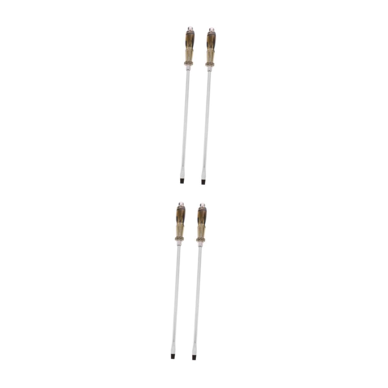 Homoyoyo 2 Set Cacciavite Cacciaviti Magnetici Testa Piatta Universale Angolato Utensile Manuale Attrezzo Per Riparazione Domestica Attrezzo Per Riparazione Manuale Acciaio Al 2 pezzi * 2