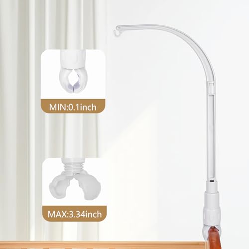 Bras mobile pour berceau de 58 cm ajustable en bois pour chambre bébé - 2