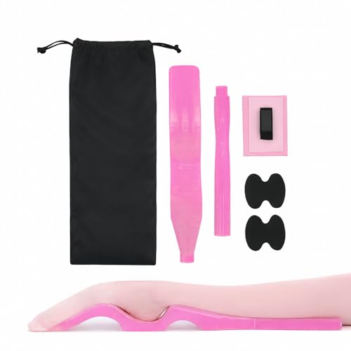 Lexvoltrix Ballet Foot Stretcher Set Original Dance Foot Stretching Trainer for Arch & Flexibility Ballet Yoga & Dancers (Pink)